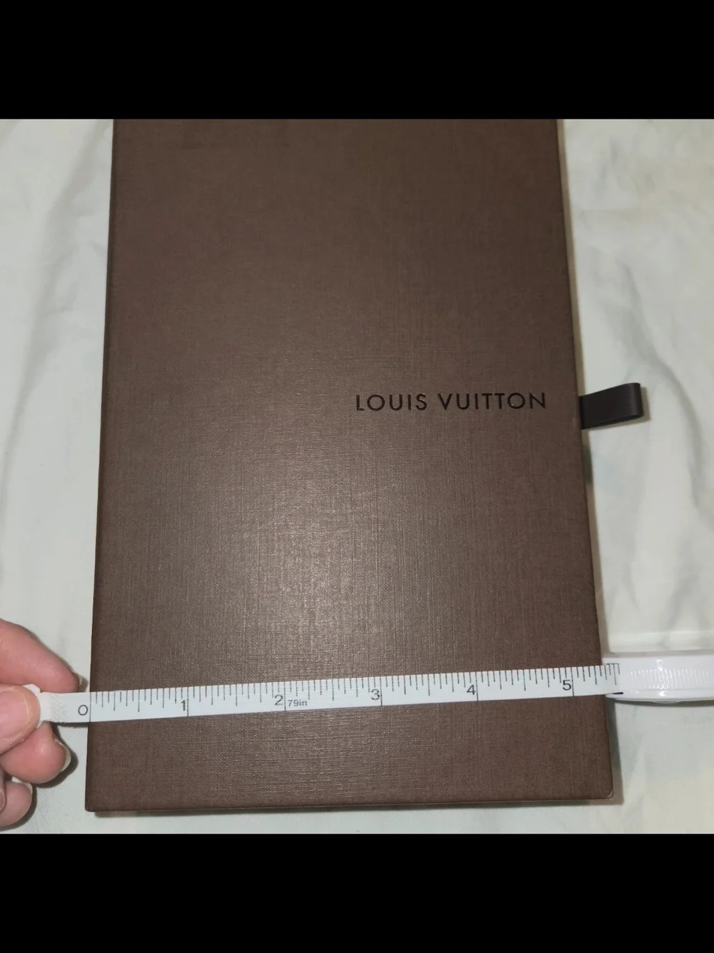 Louis Vuitton Brown Logo Gift Box